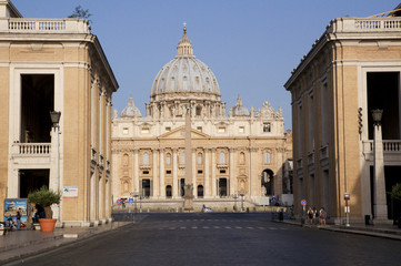 Fototapeta na wymiar WALKING IN ROME