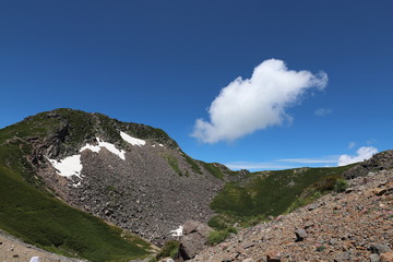 乗鞍岳　畳平の夏景色
