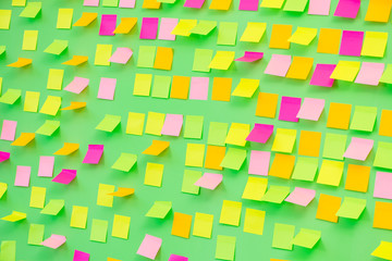 Many reminders in business concept