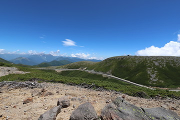 乗鞍岳　畳平の夏景色