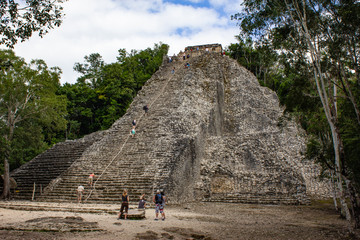 Climbing Coba