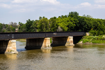 Fototapeta premium Bridge over the river
