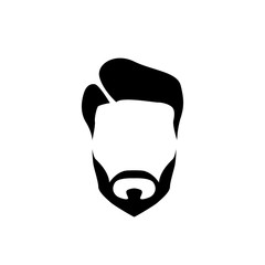Hair man logo vector element. barber shop logo template