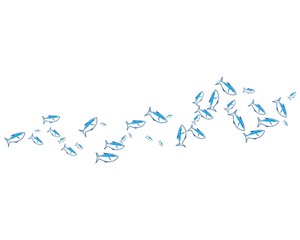 fish background vector