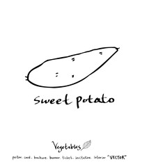 농산물 일러스트 / 손으로 그린 과일과 채소 그림