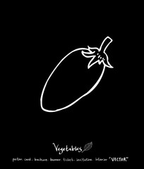 농산물 일러스트 / 손으로 그린 과일과 채소 그림