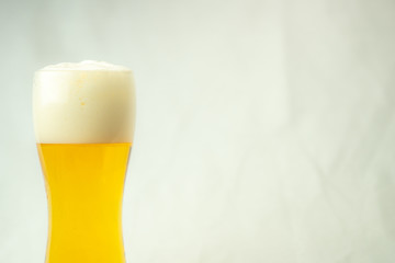 ビールとコピースペース