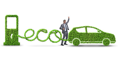 Eco friendly car powered by alternative energy