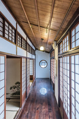 Ancient Japanese style interior - 214416248