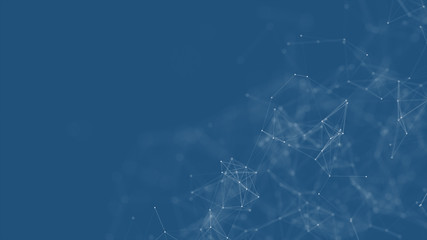 Technology Network Background.