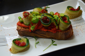 healthy toast
