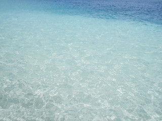 モルディブの海