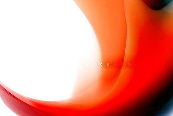 Holographic fluid colors flow, colorful liquid mixing colours motion concept