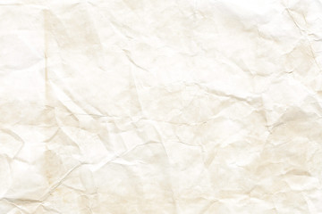 Crumpled old brown paper texture