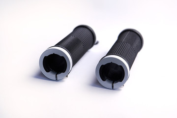 New Bicycle handle grip isolated on white background