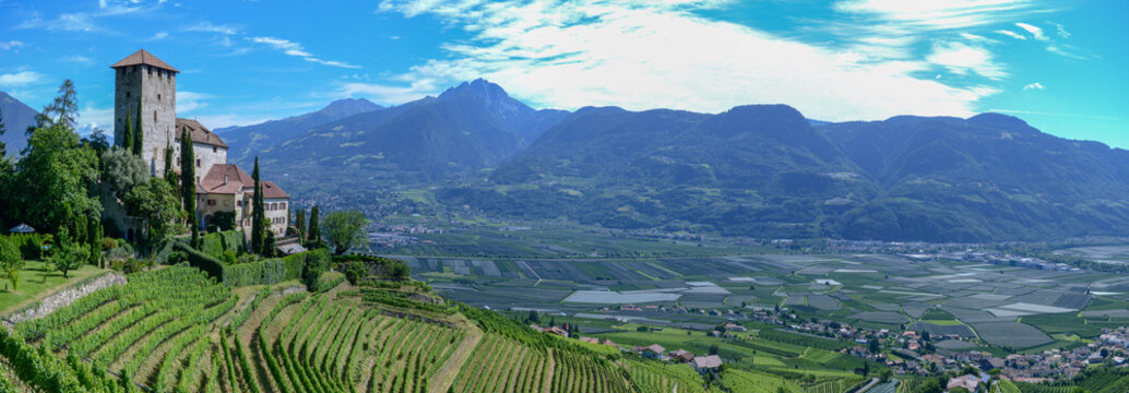 Castel Lebenberg Near Merano In South Tirol, Italy