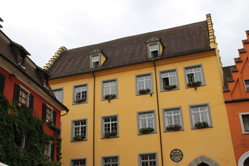 Fototapeta na wymiar Ein Giebelhaus in Meersburg