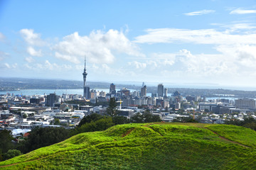 Auckland mit Vulkan Mount Eden