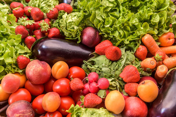 Vegetables and fruits, Diet and nutrition
