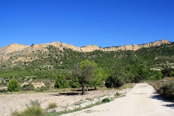 senderismo alicantino Xorret de Catí Alicante España