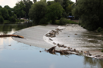 Der Neckar in Nürtingen