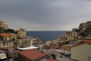 View on the sea from Cinque Terre