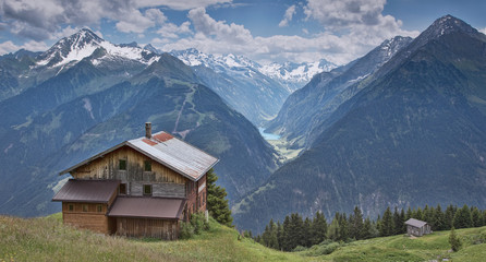 Fototapeta na wymiar Alpine View
