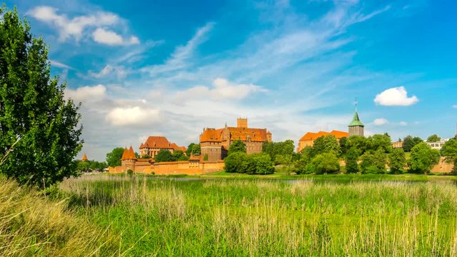 Teutonic Order castle in Malbork.