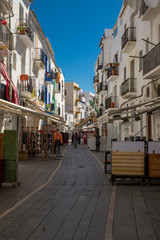 Fototapeta premium Gasse in der Altstadt von Ibiza