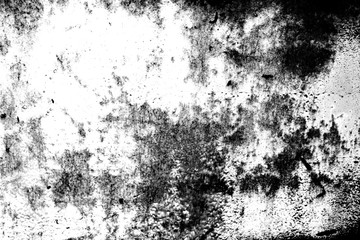 Black and white dust and Scratched Textured Backgrounds with space.