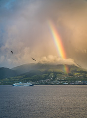Regenbogen über St. Kitts