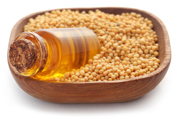 Golden Mustard with oil