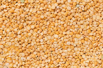 Dry peas texture