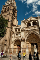 Puerta del perdon en la catedral de Toledo