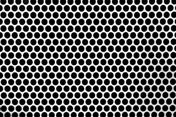 Perforated steel sheets with round hole perforations backgrounds