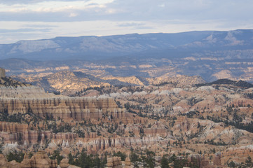 Awe-inspiring rock formations in Bryce Canyon National Park