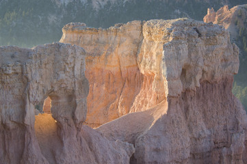 Awe-inspiring rock formations in Bryce Canyon National Park