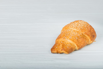 Freshly Croissant Isolated on White background