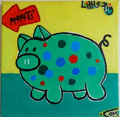 Fototapeta premium This little piggy 