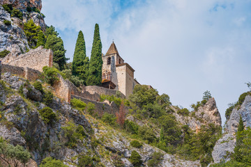 French ancient city in Provence. Connected with the legend of the golden star stretching between...