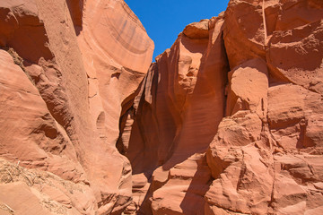 Fototapeta na wymiar Antelope canyon