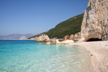 Fteri beach, island Cephalonia (Kefalonia), Greece
