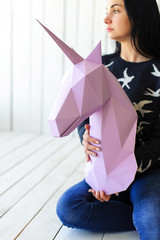 Unicorn - a mythical being symbolizing integrity