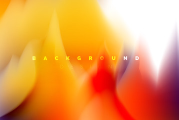 Holographic paint explosion design, fluid colors flow, colorful storm. Liquid mixing colours motion concept, trendy abstract background layout template for business presentation, app wallpaper banner