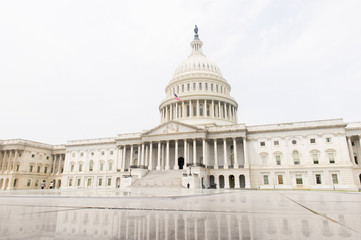 United States Capitol Building east facade - Washington DC Unite