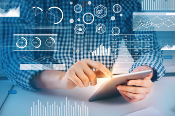 Future and finance concept