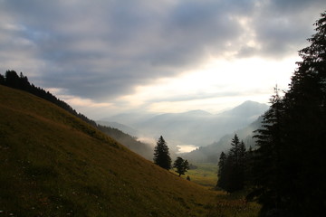 Alpes landscape