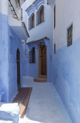 Chaouen the blue city of Morocco.Chefchaouen