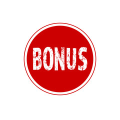 bonus circular icon isolated sticker badge logo design elements vector illustration