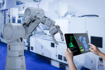 Technician control robot